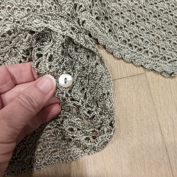 90's style crochet cardigan - Picture 3 of 7